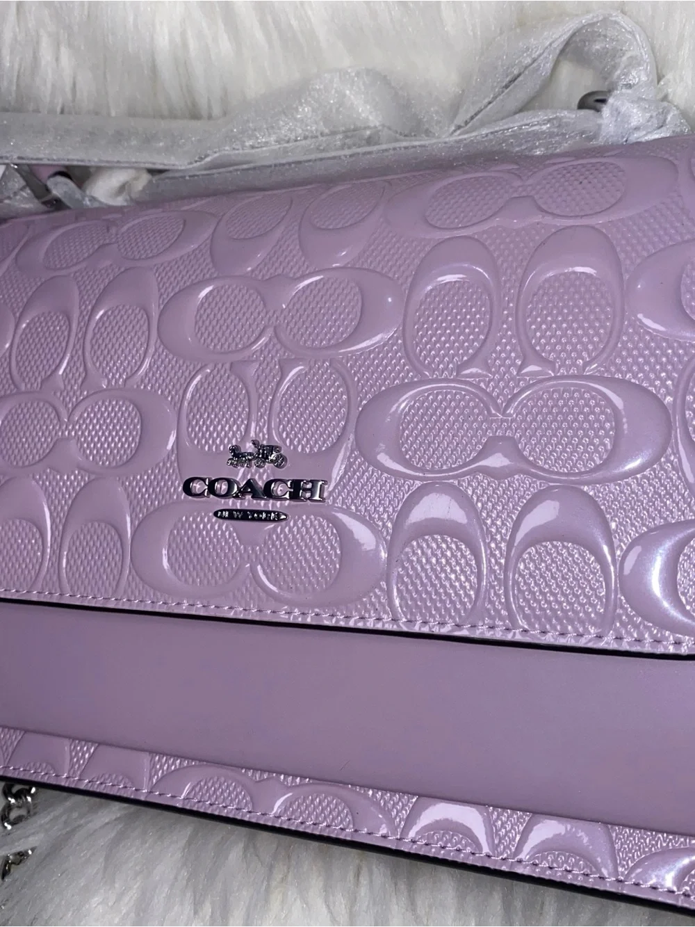 Coach 💜 Klare Crossbody Bag In Signature Leather New